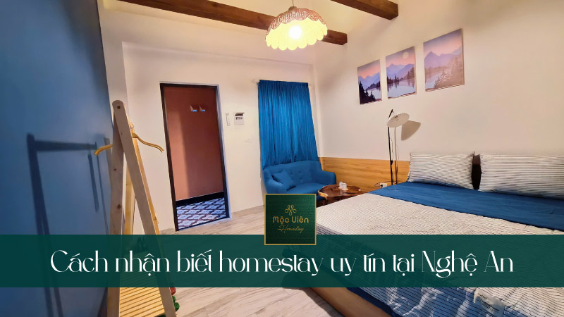 cách nhận biết homestay uy tín tại Nghệ An qua ảnh và review