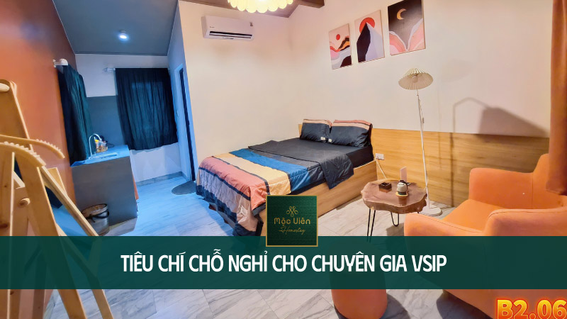 tiêu chí chọn chỗ nghỉ cho chuyên gia gần KCN VSIP Nghệ An