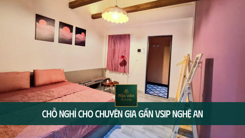 chỗ nghỉ cho chuyên gia gần KCN VSIP Nghệ An lựa chọn tốt nhất