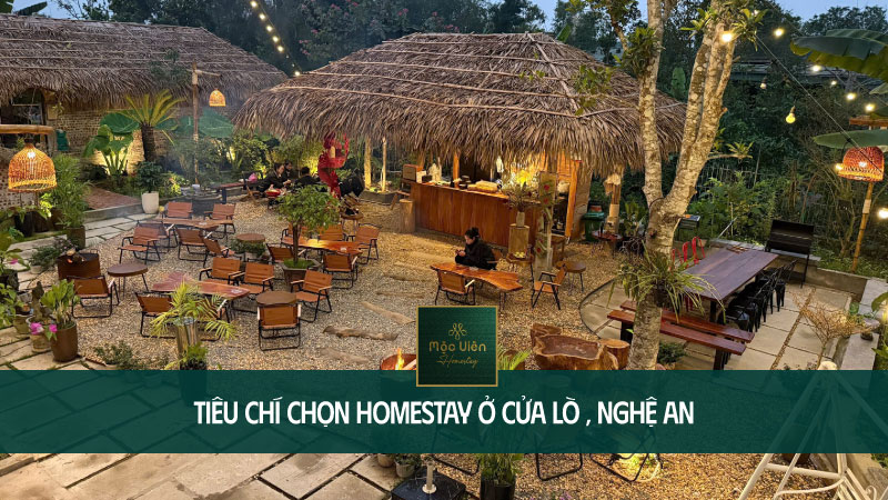 tiêu chí chọn homestay cửa lò nghệ an phù hợp nhu cầu