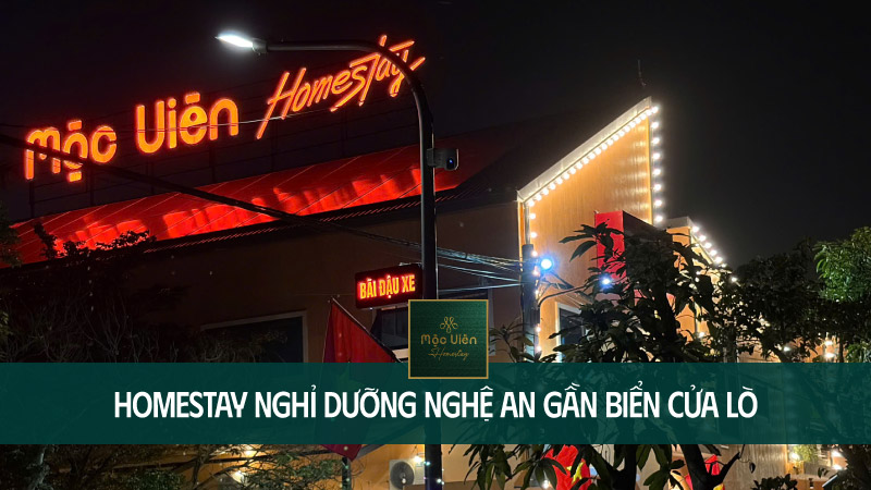 homestay nghỉ dưỡng Nghệ An gần biển Cửa L&ograve;