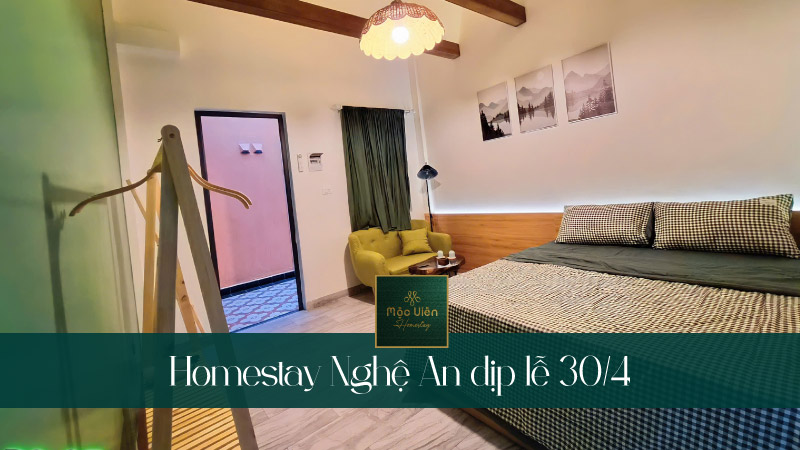 homestay nghệ an dịp lễ 30/4 còn phòng giá rẻ