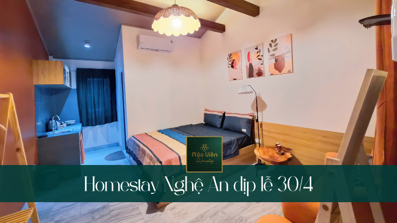 homestay ở vinh nghệ an dịp lễ 30/4 vị trí trung tâm tiện nghi