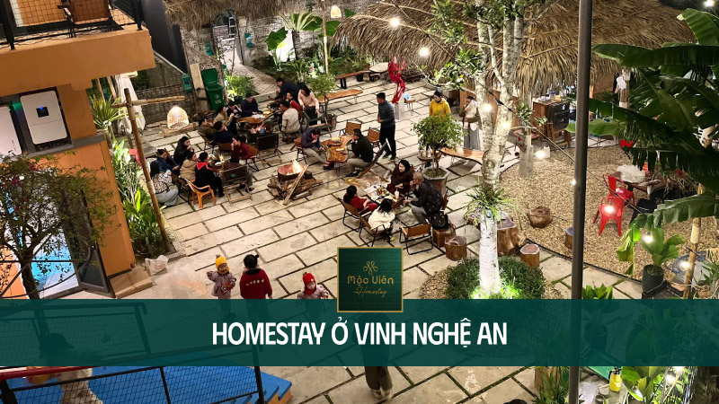 homestay ban công sân vườn uy tín tại nghệ an