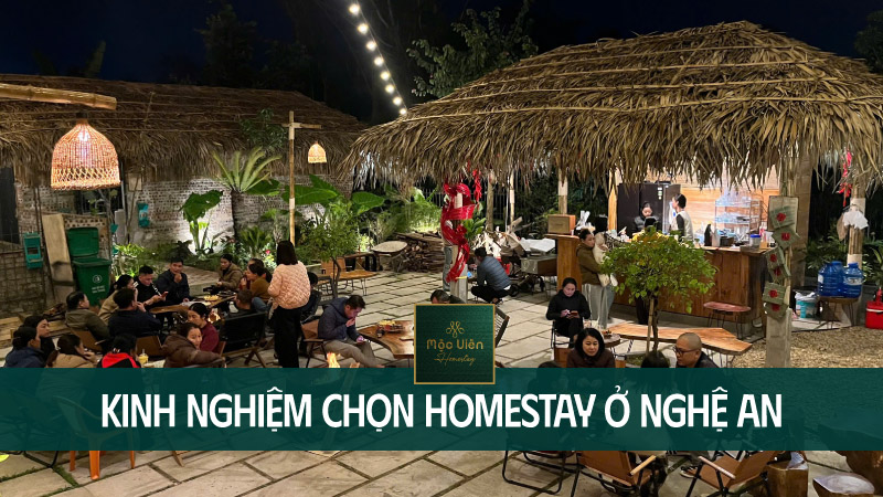 kinh nghiệm chọn homestay ở nghệ an