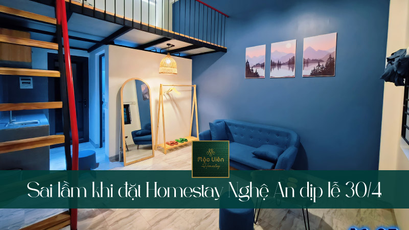 sai lầm cần tránh khi đặt homestay nghệ an dịp lễ 30/4