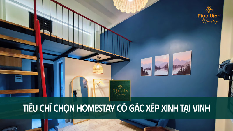 ti&ecirc;u ch&iacute; chọn homestay c&oacute; g&aacute;c x&eacute;p xinh tại Vinh