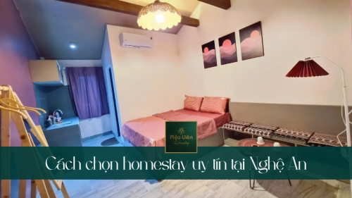 Review 5 homestay giá dưới 500k tại Nghệ An
